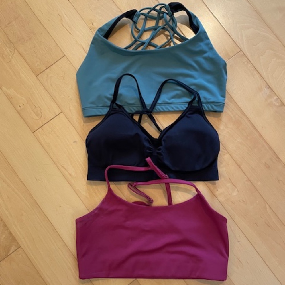 GIRLFRIEND COLLECTIVE, ZELLA and ONZIE Activewear Bra Bundle